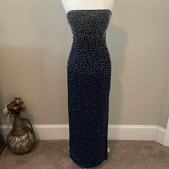 Beautiful Beaded Formal Gown - Picture 1 of 10